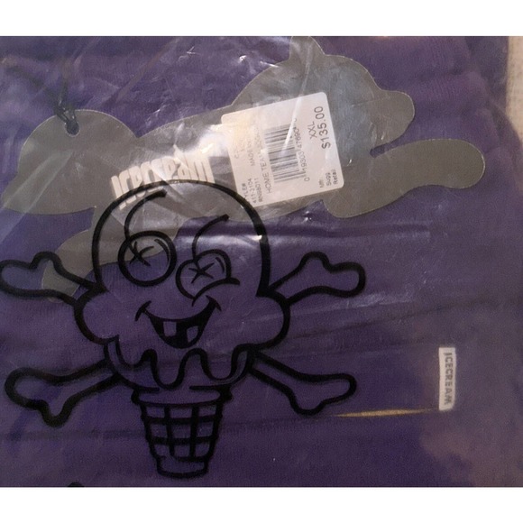 Ice Cream Jogger Home Team Acai Xxl 2XL Sweatpants BBC Purple Yellow Pharrell - Picture 7 of 10